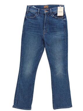 NWT MOTHER The Hustler Ankle Jeans Bending The Rules Blue Wash Size 27